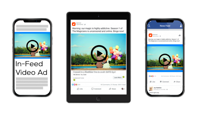 Native video ads for mobile- engaging creatives efficiently delivered