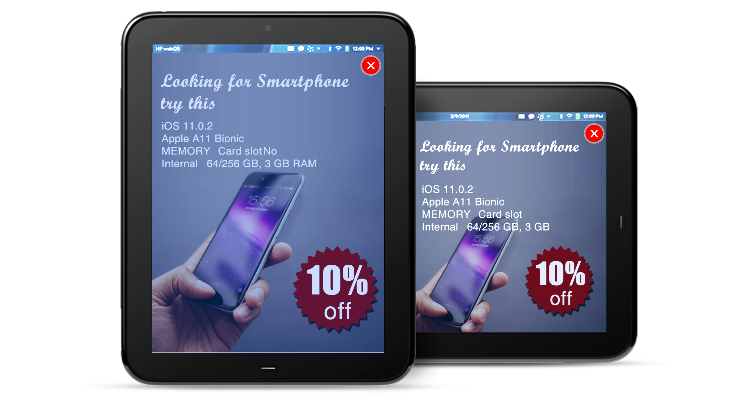 Tablet fullscreen ads plugin for Revive Adserver